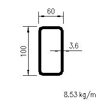 HFRHS 100x60x3,6
