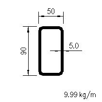 HFRHS 90x50x5,0